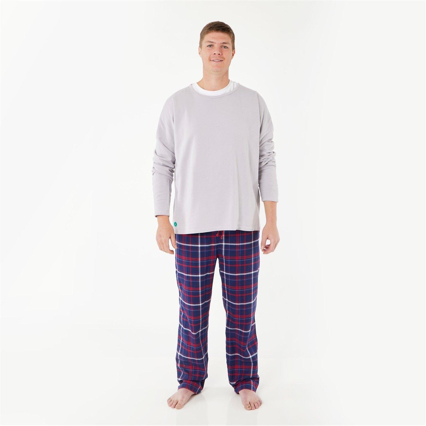 Red Panda - Loungers - Mens Organic Brushed Cotton Lounge Trousers - 2