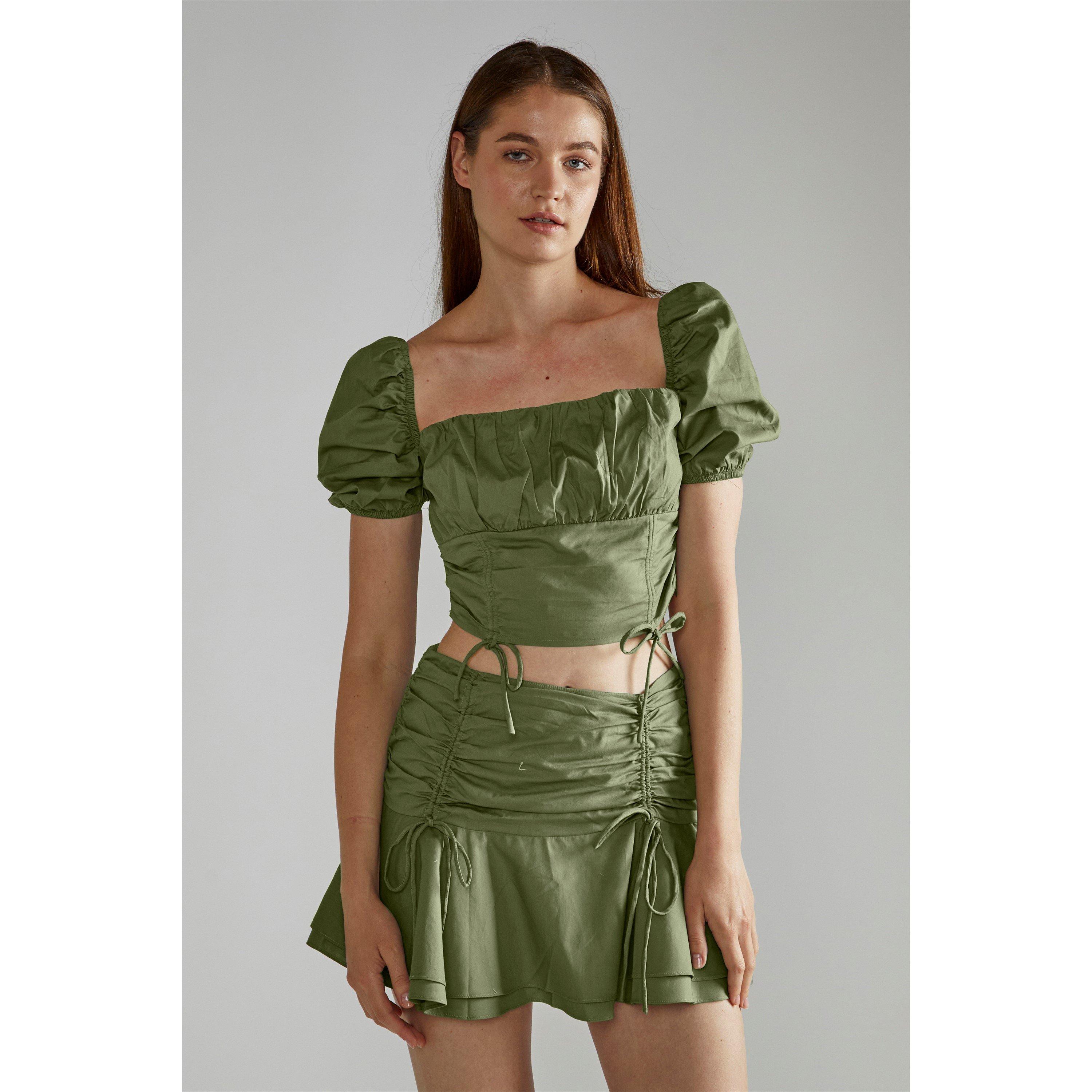 Khaki - Narrated - Khaki Tutu Mini -Skirt - 2