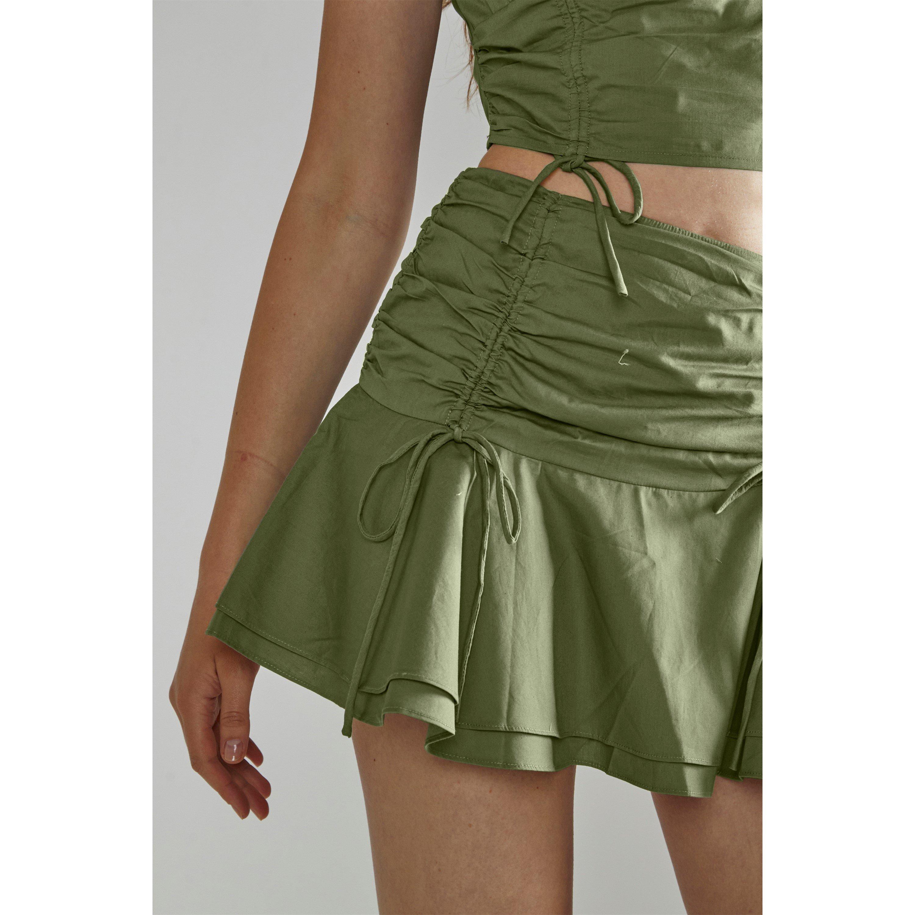 Khaki - Narrated - Khaki Tutu Mini -Skirt - 4