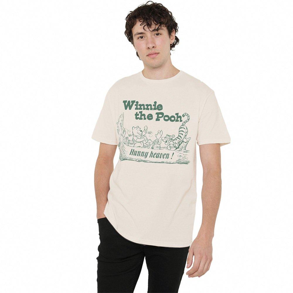Beige - Disney - Winnie The Pooh Vintage Hunny Heaven T-Shirt Natu - 1