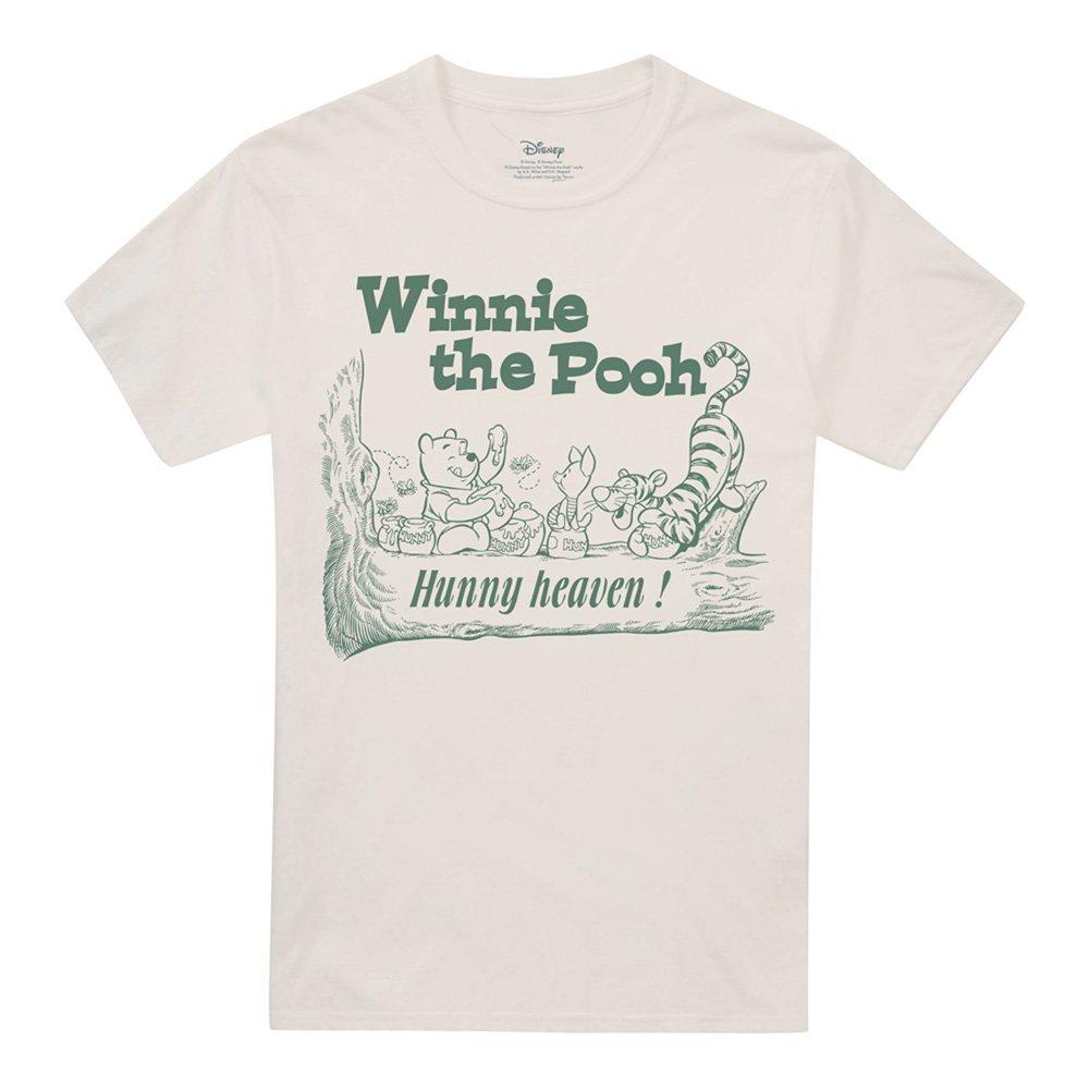 Beige - Disney - Winnie The Pooh Vintage Hunny Heaven T-Shirt Natu - 4