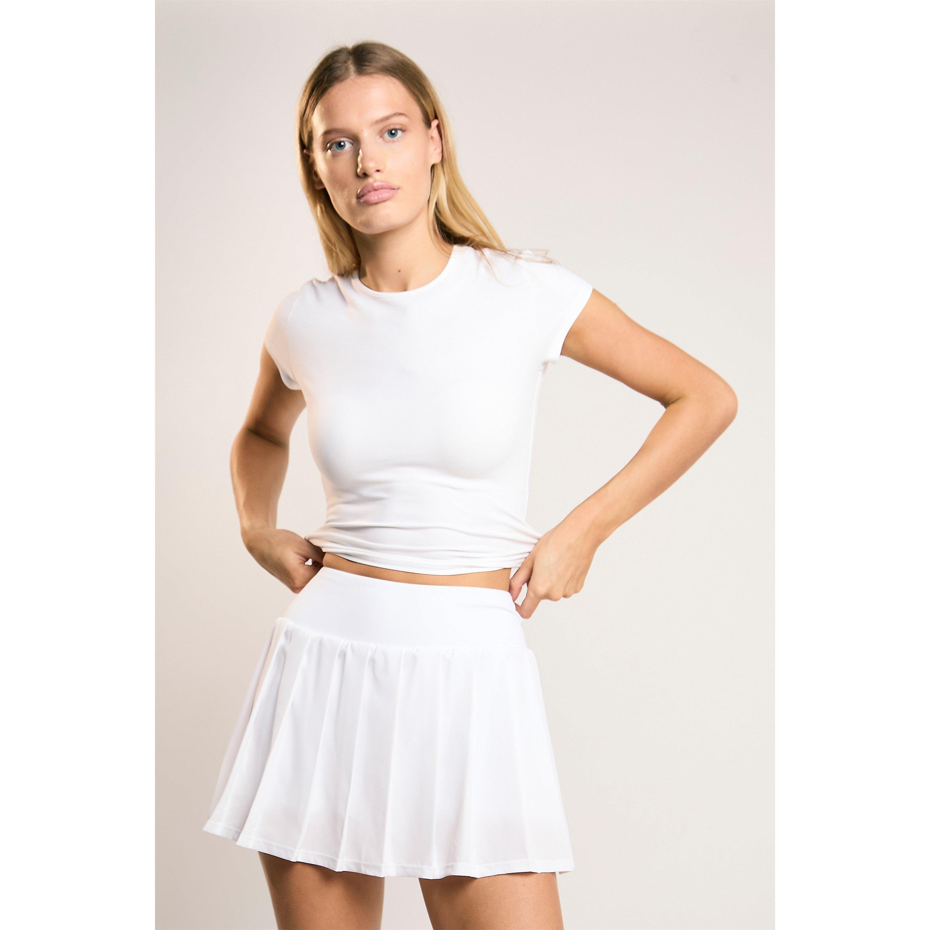 Wit - Agon - White  Scoop-Neck Crop-Top - 2