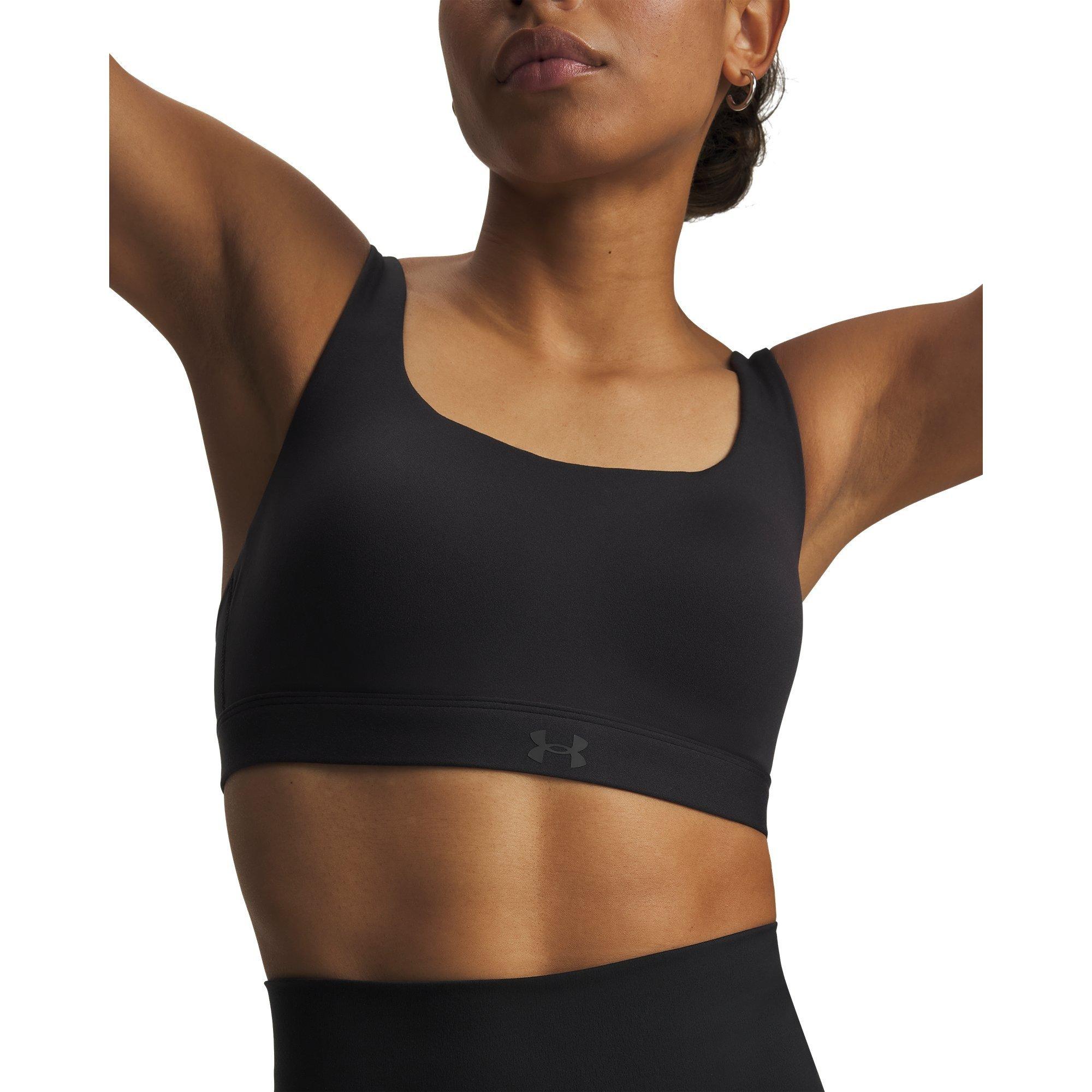 Black/Jet Gray - Under Armour - UA Effortless H.Bra Ld64 - 3