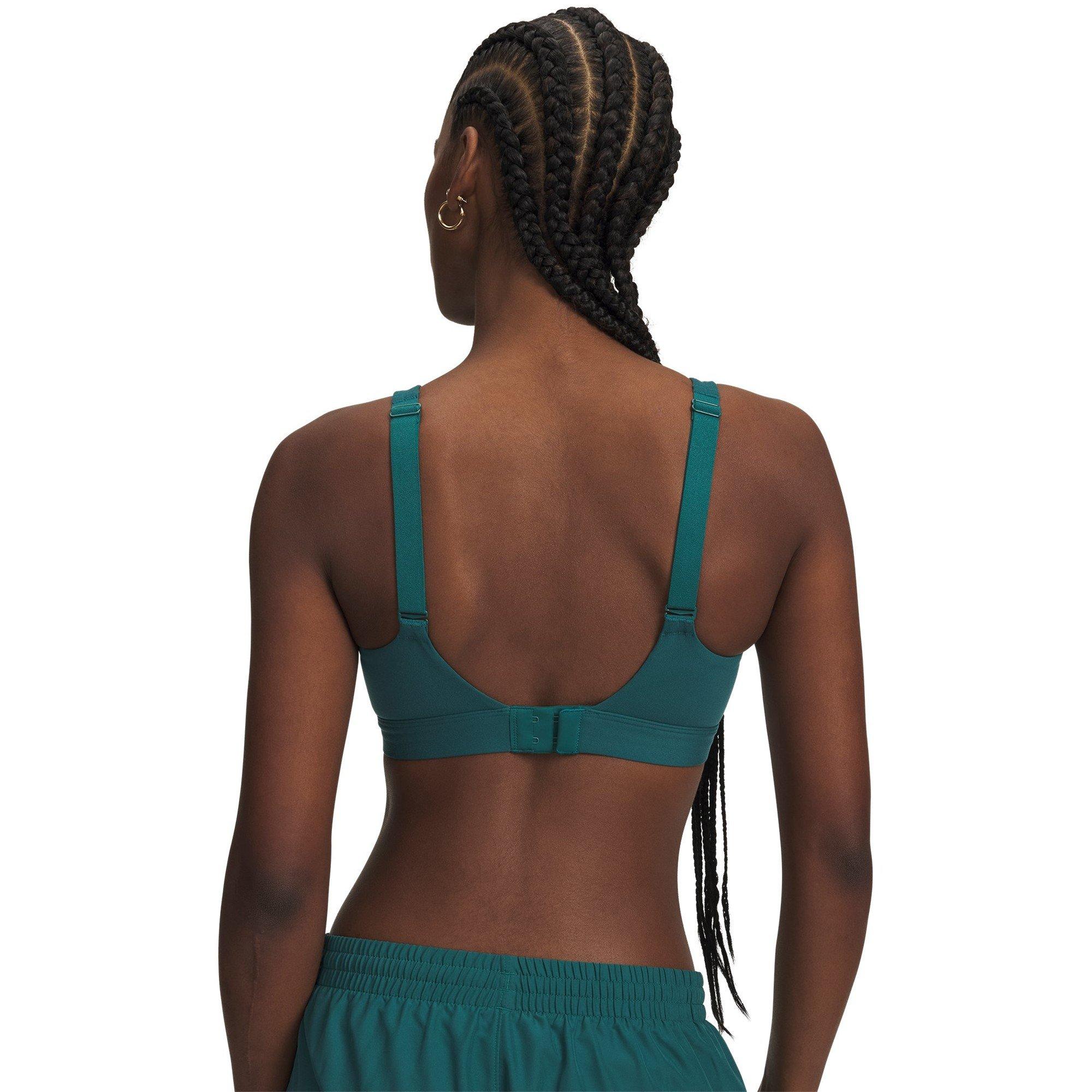 Rack/Arden Grn - Under Armour - Motion High Womens Sports Bra - 2