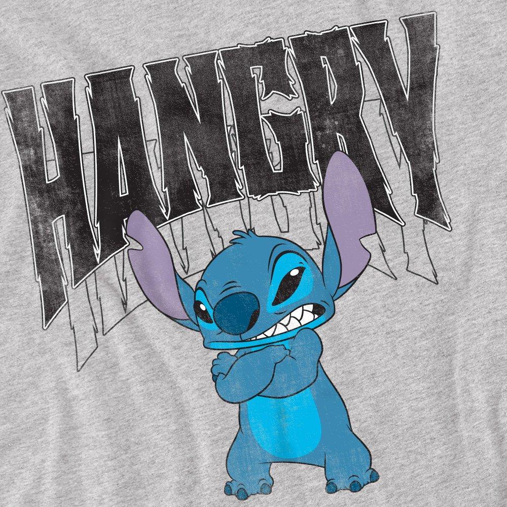Light Grey - Disney - Lilo And Stitch Hangry T-Shirt Athletic Heather - 2