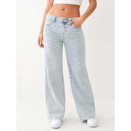 True Religion Mono Baggy Jean Ld99