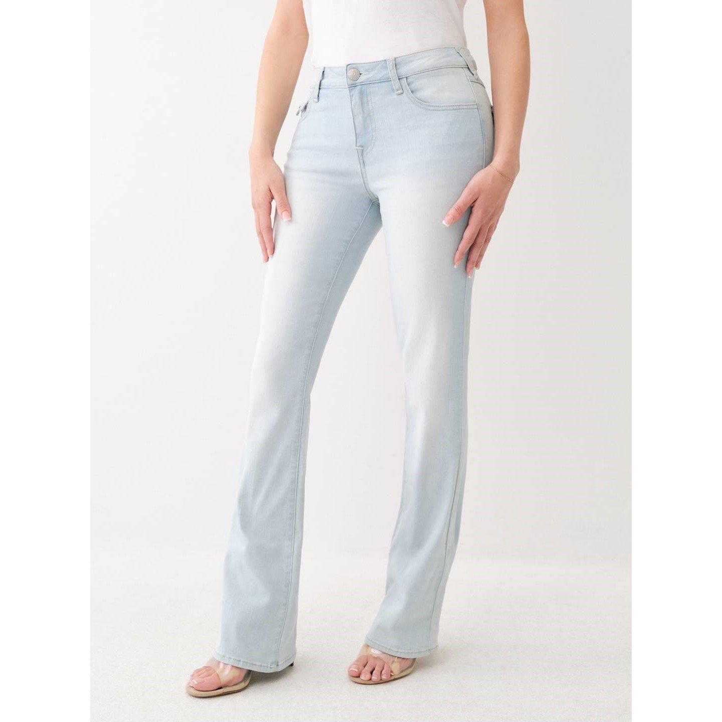 True Religion Women's Mid-Rise Bootcut Jeans - Lakeside Wsh - 27 L32