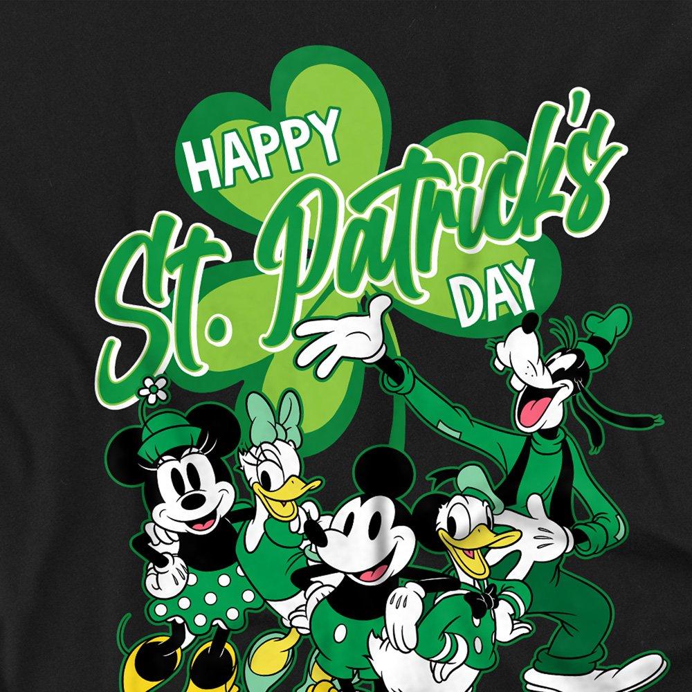 Black - Disney - Mickey Mouse Friends St Patricks Day Minnie Goofy - 2