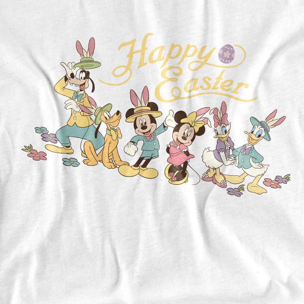 White - Disney - Mickey Mouse Friends Happy Easter With Bunny Hats - 2