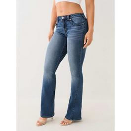 True Religion Joey Mid-Rise Flared Jeans