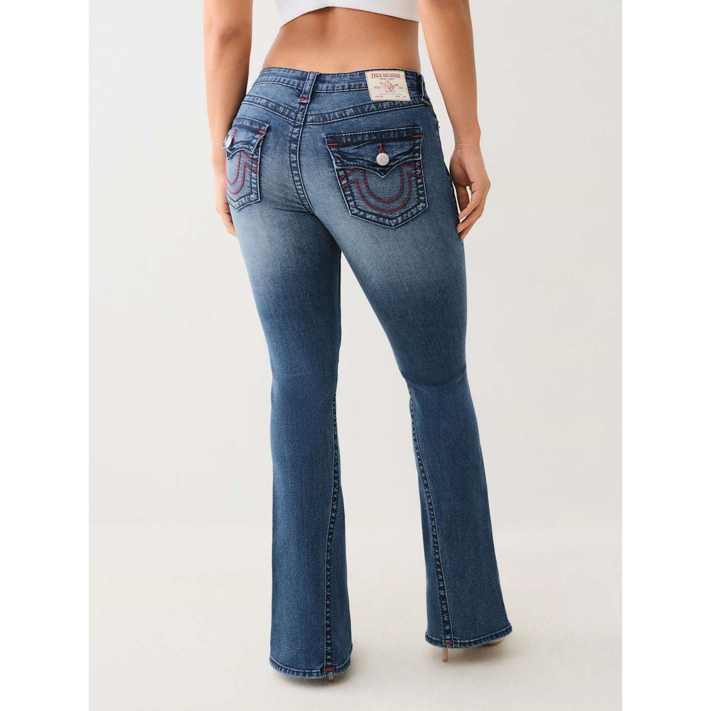 Blizzard Wsh - True Religion - Joey Mid-Rise Flared Jeans - 2