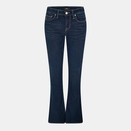 True Religion Crystal Mid Rise Bootcut Jeans