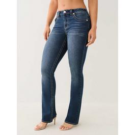 True Religion Becca Mid-Rise Bootcut Jeans