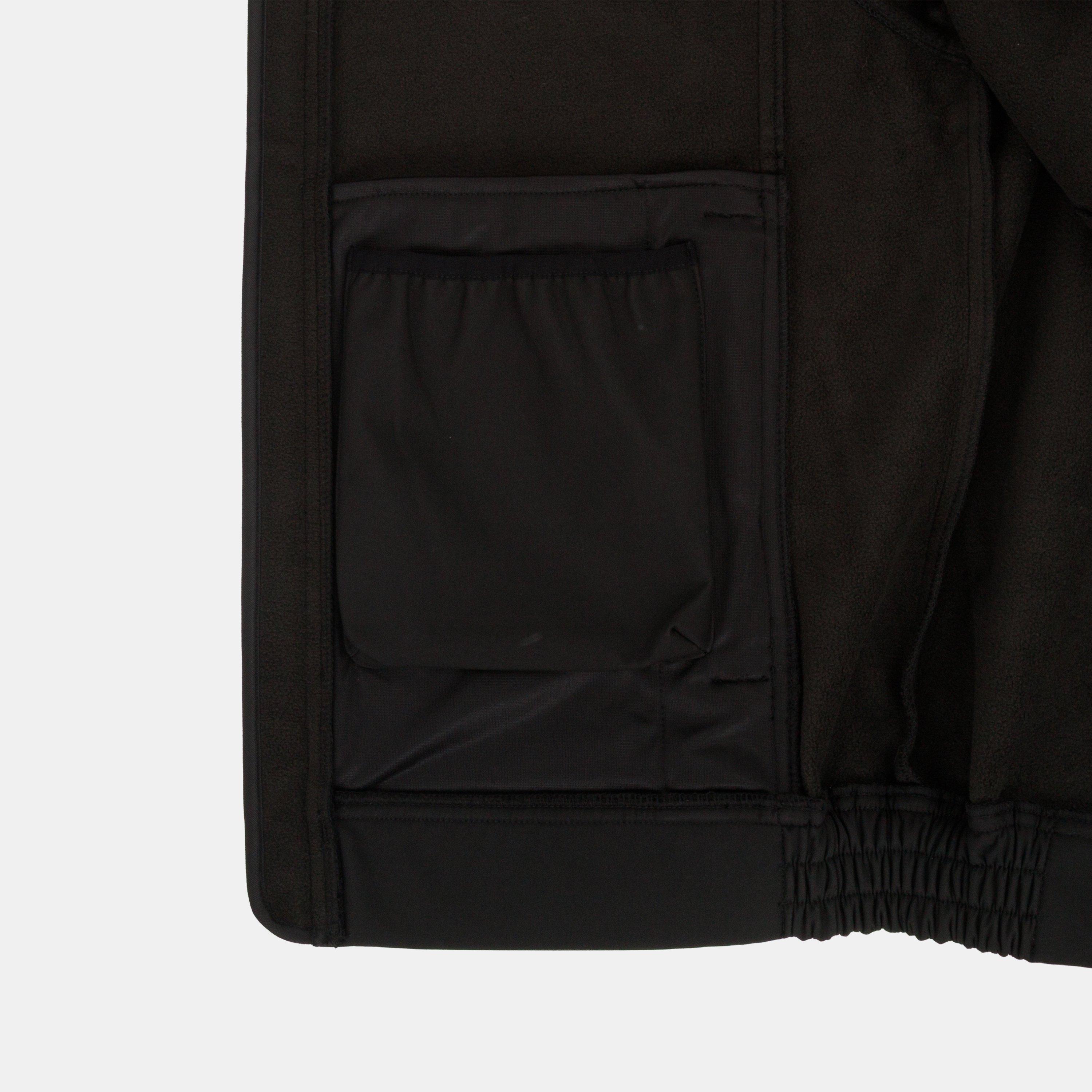 Black - Dunlop - On-Site Water Resistant Windproof Slim Fit Softshell Jacket - 8