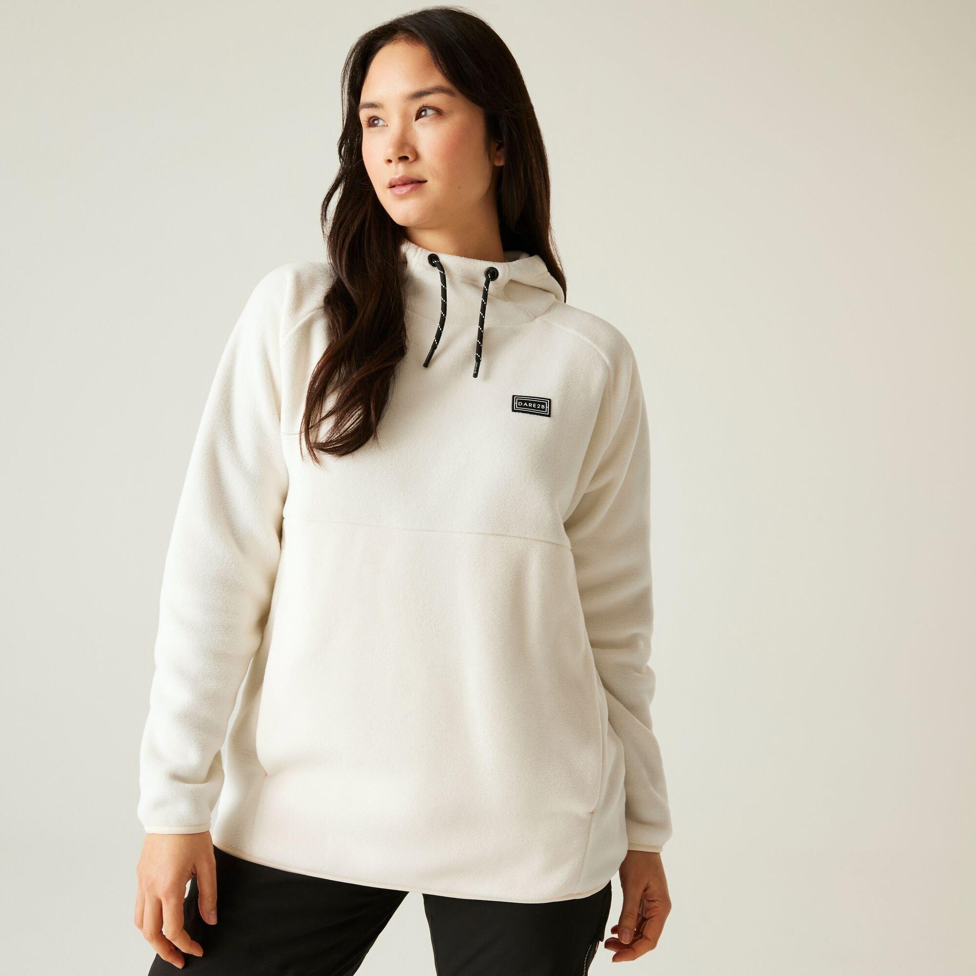 Grey Morn - Dare 2b - Women's Snowburst Relaxed Fit Tech Fleece OTH Hoodie - 1