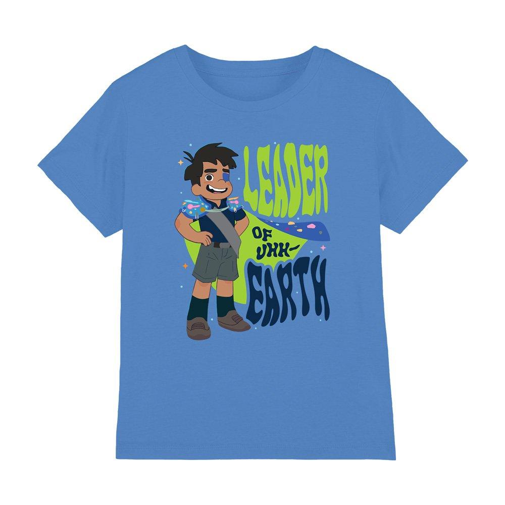 Light Blue - Disney - Elio Leader Of Uhhearth Kids T-Shirt Azure - 1