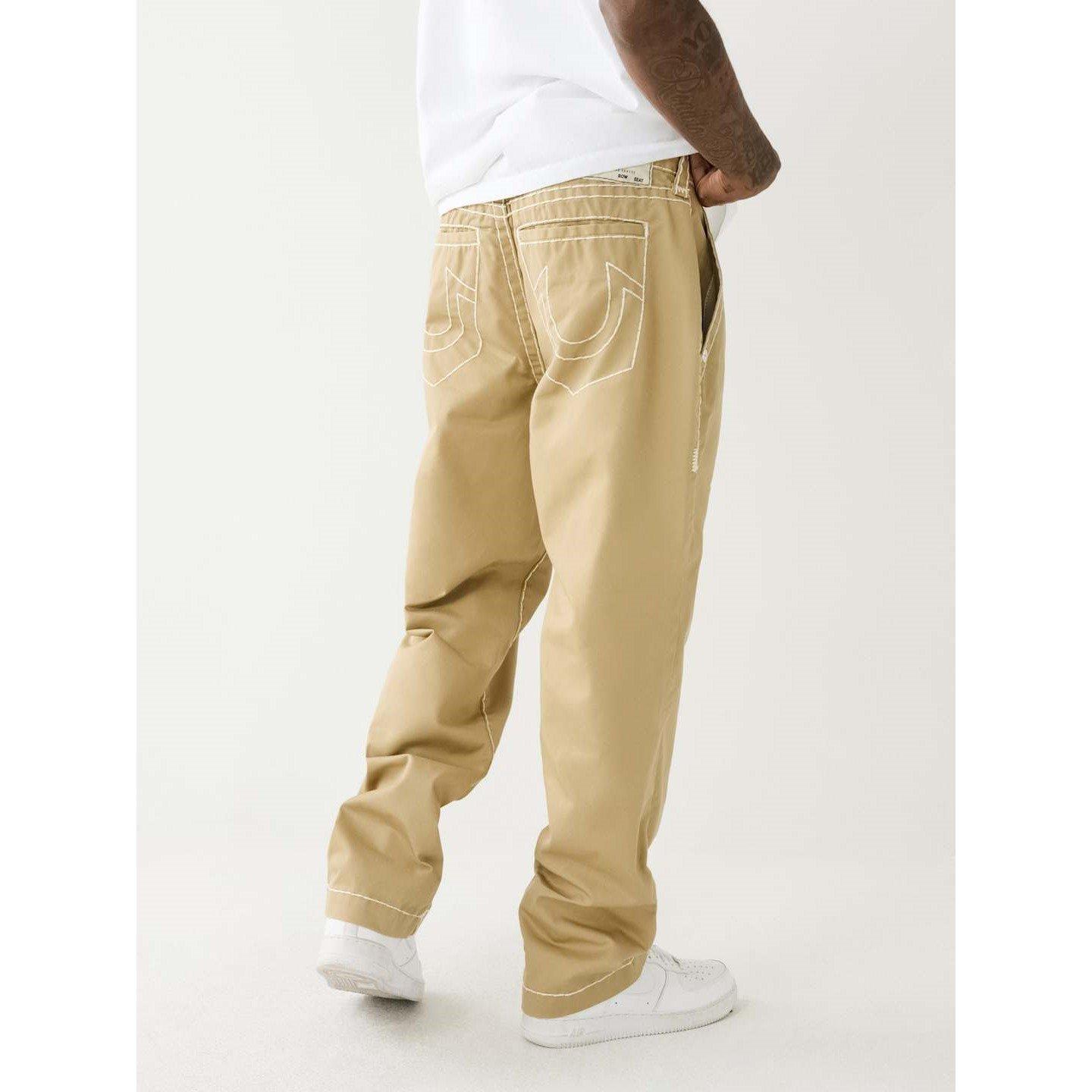 Travertino - True Religion - Bobby Baggy Wide Leg Jeans - 2