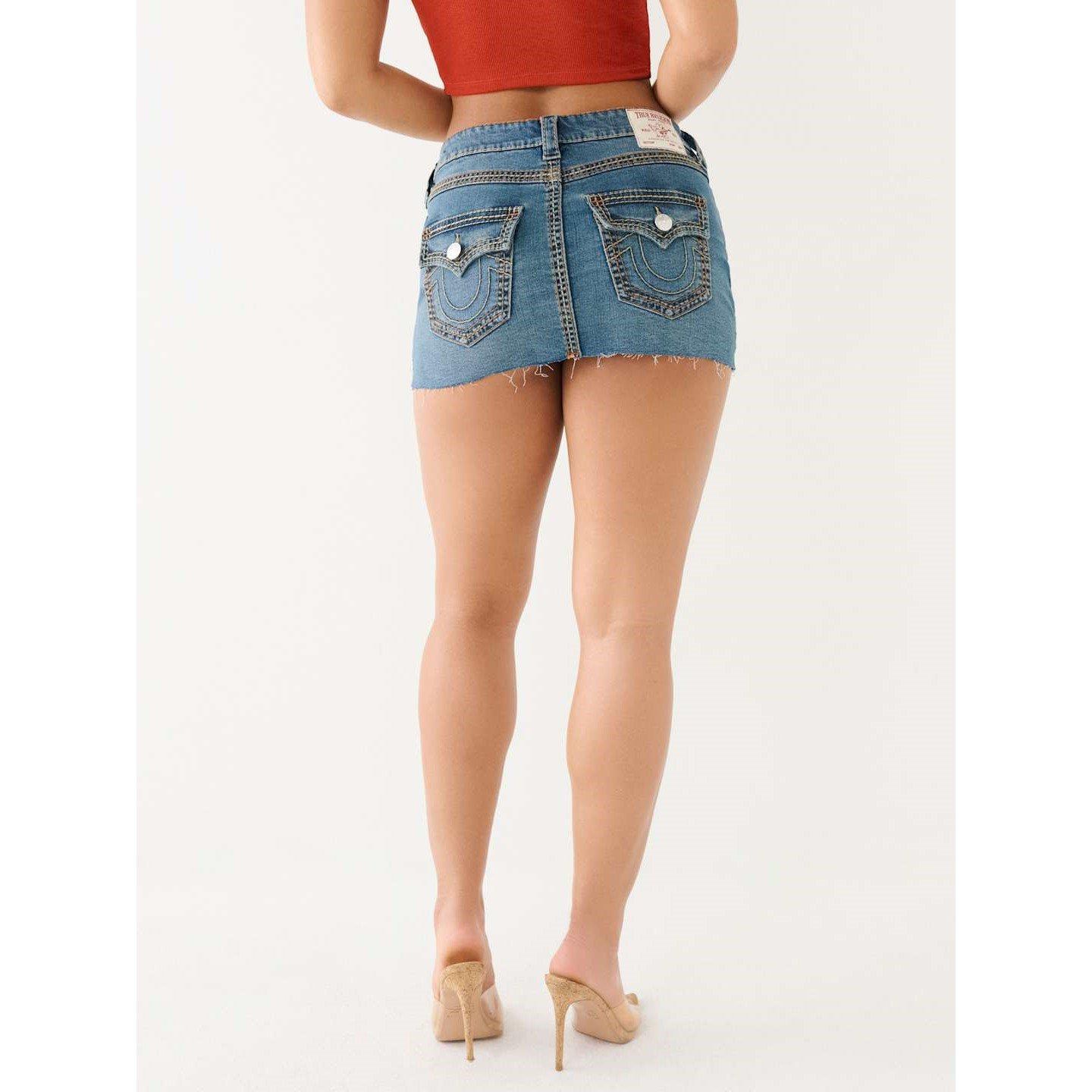 Marina - True Religion - Sadie Mini Denim Skirt - 2