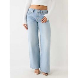 True Religion Bobi Baggy Wide Leg Jeans