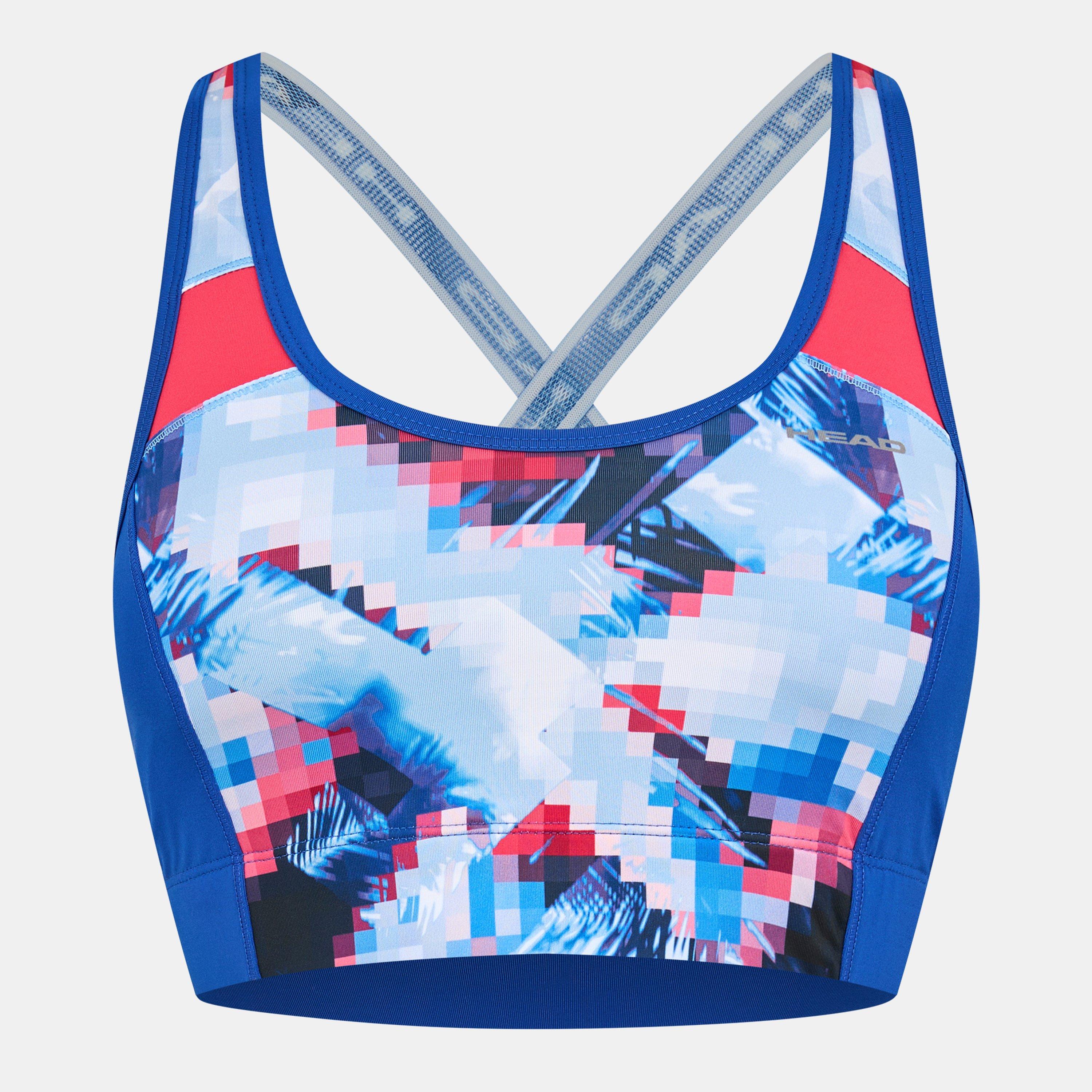 Multi - HEAD - Women's Cross Non Wired Medium Impact Sports Bra - 1