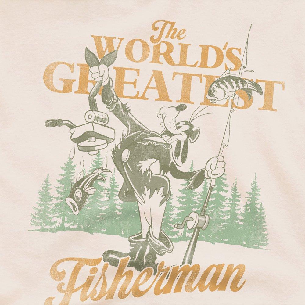 Beige - Disney - Mickey & Friends Greatest Fisherman Goofy Dad T-Sh - 2