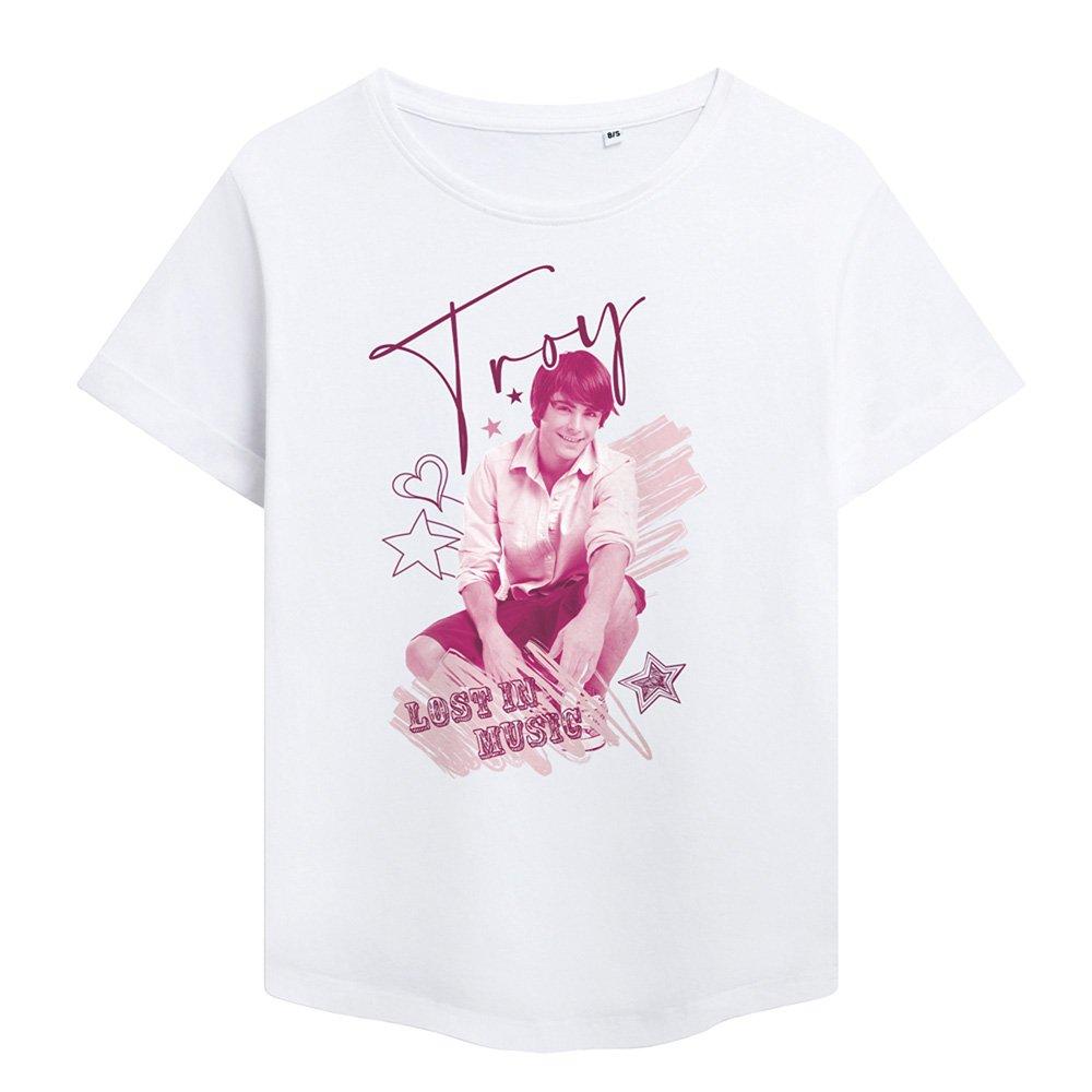 Disney High School Musical Troy Fashion T Shirt White