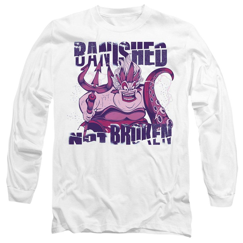 White - Disney - Ursula Banished Not Broken Little Mermaid T-Shirt - 1