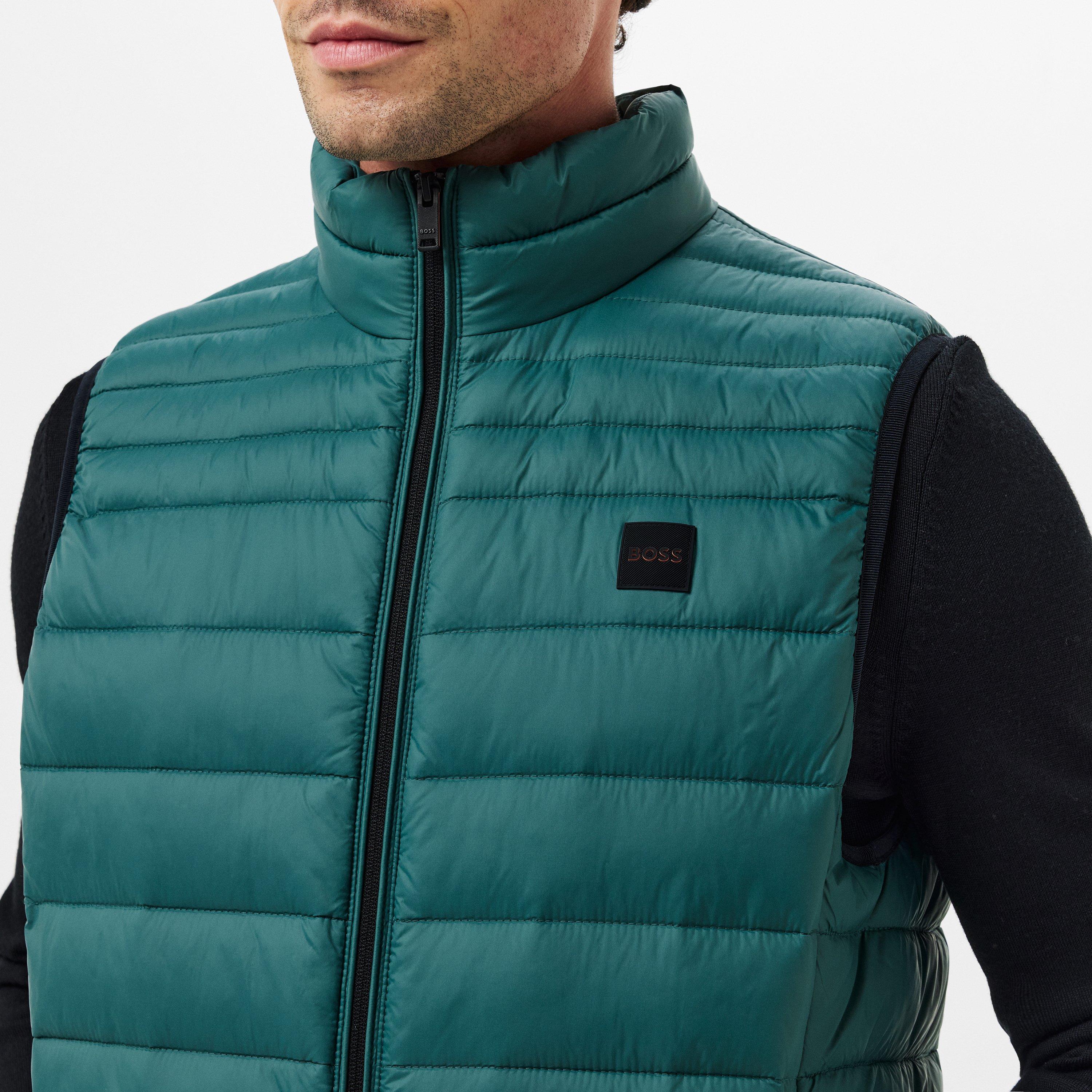 Open Green 369 - Boss - Mens BOSS ORANGE Padded Lightweight Gilet - Tailored Fit (Odeno) - 5