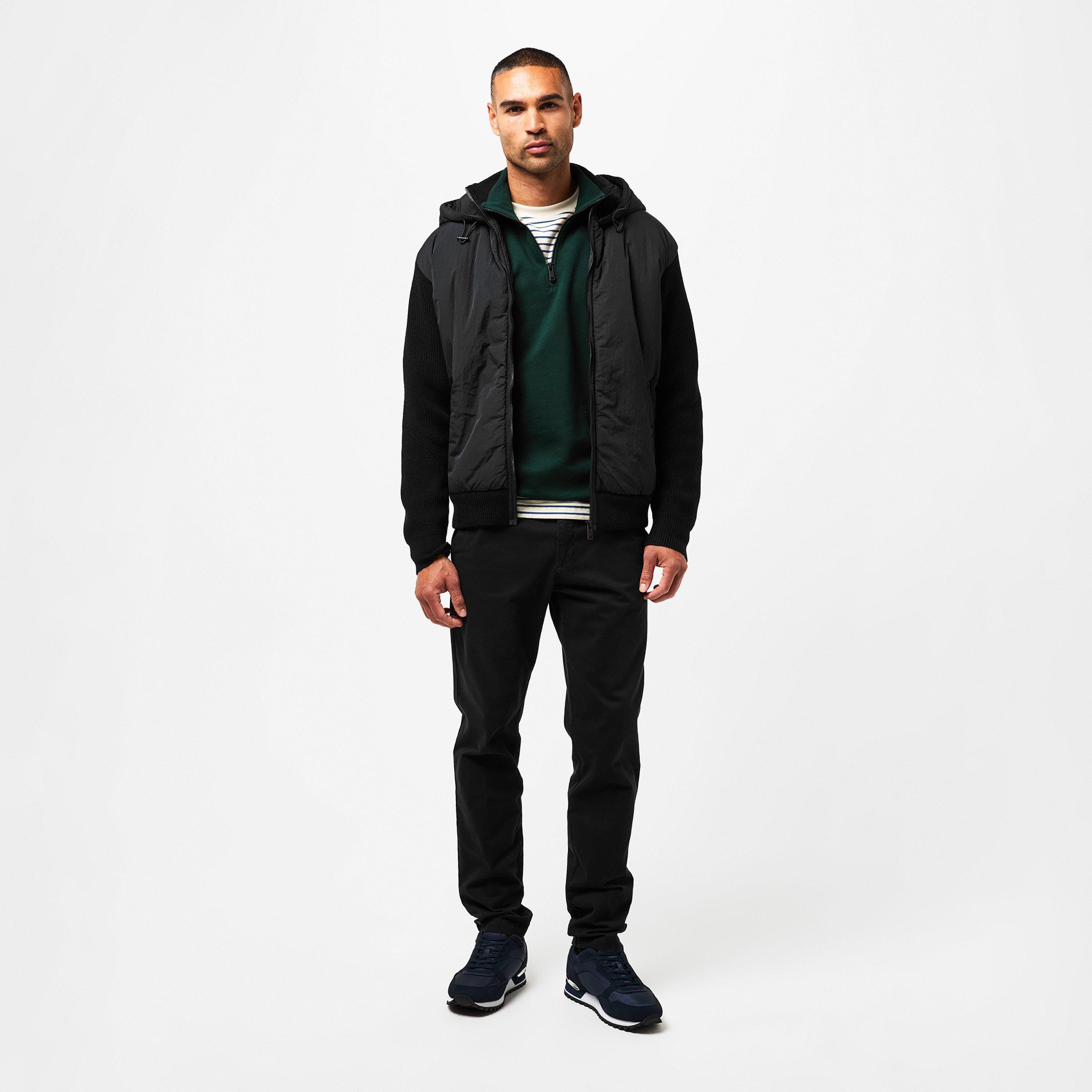Black 001 - Boss - Men's Kiaccio Hood Jumper - 6