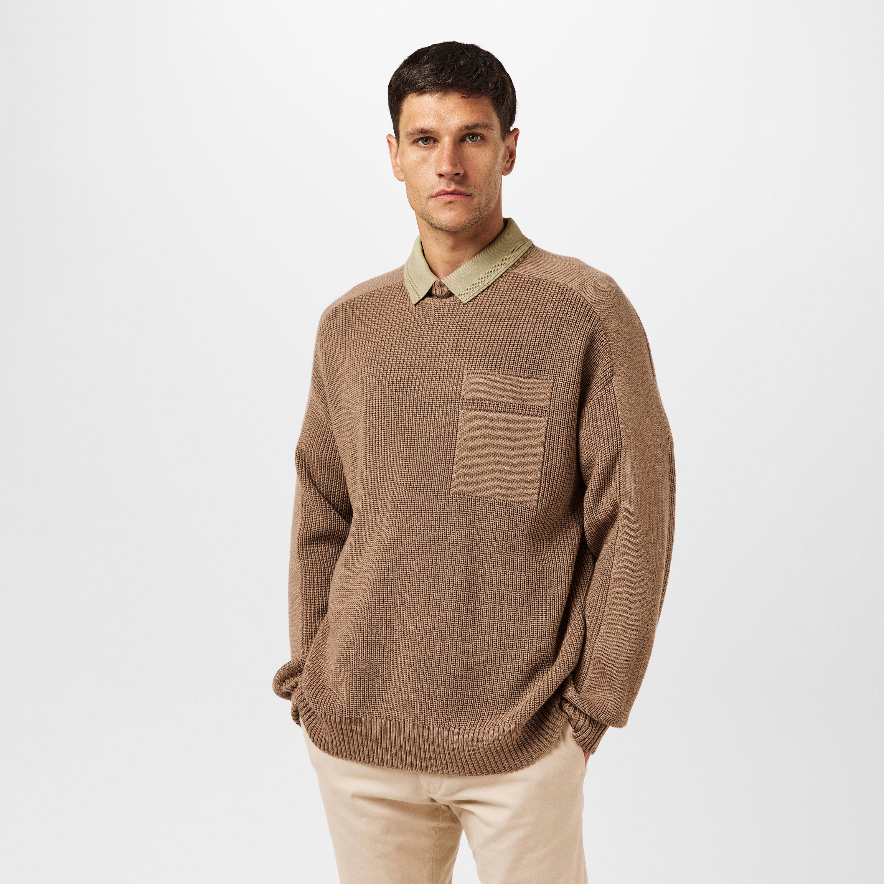 Open Green 346 - Boss - Men's  Andern Jumper - 3