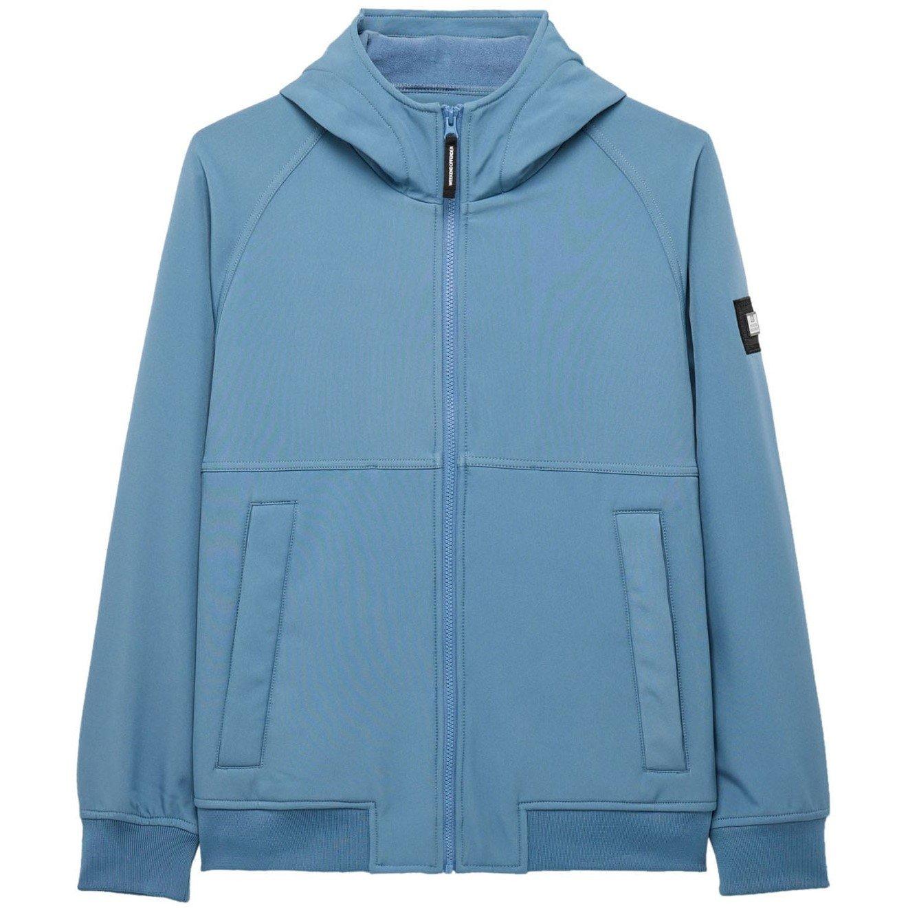 Blue - Weekend Offender - Sulta Softshell Bomber Jacket - 3