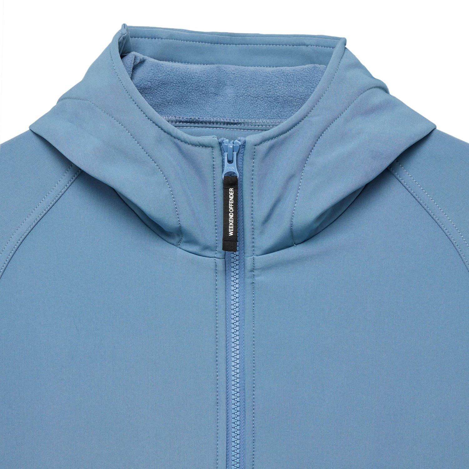 Blue - Weekend Offender - Sulta Softshell Bomber Jacket - 4