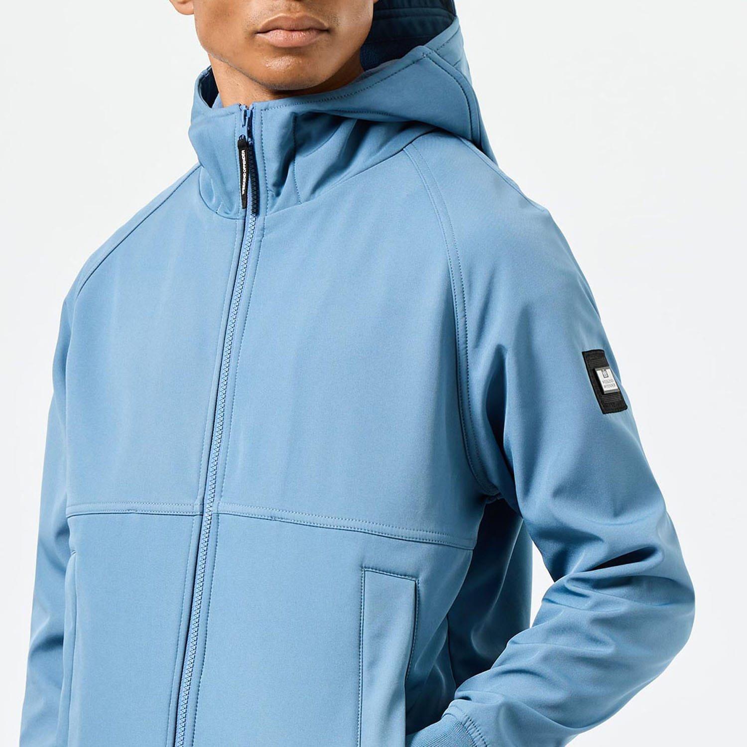 Blue - Weekend Offender - Sulta Softshell Bomber Jacket - 5