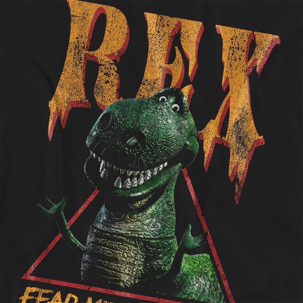 Black - Disney - Toy Story Rex Fear Me T Shirt Black - 2