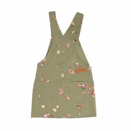 Palm Angels Allover Print Flower Salopette Dress