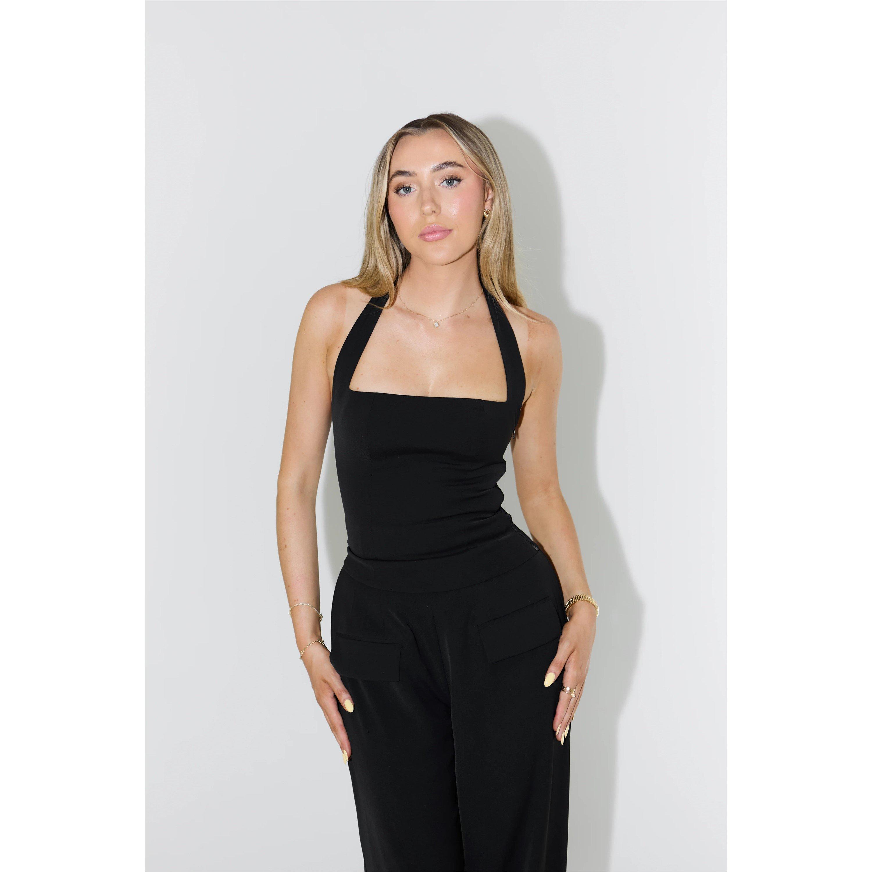 Black - Odd Muse - Ultimate Muse Halter Top - 2