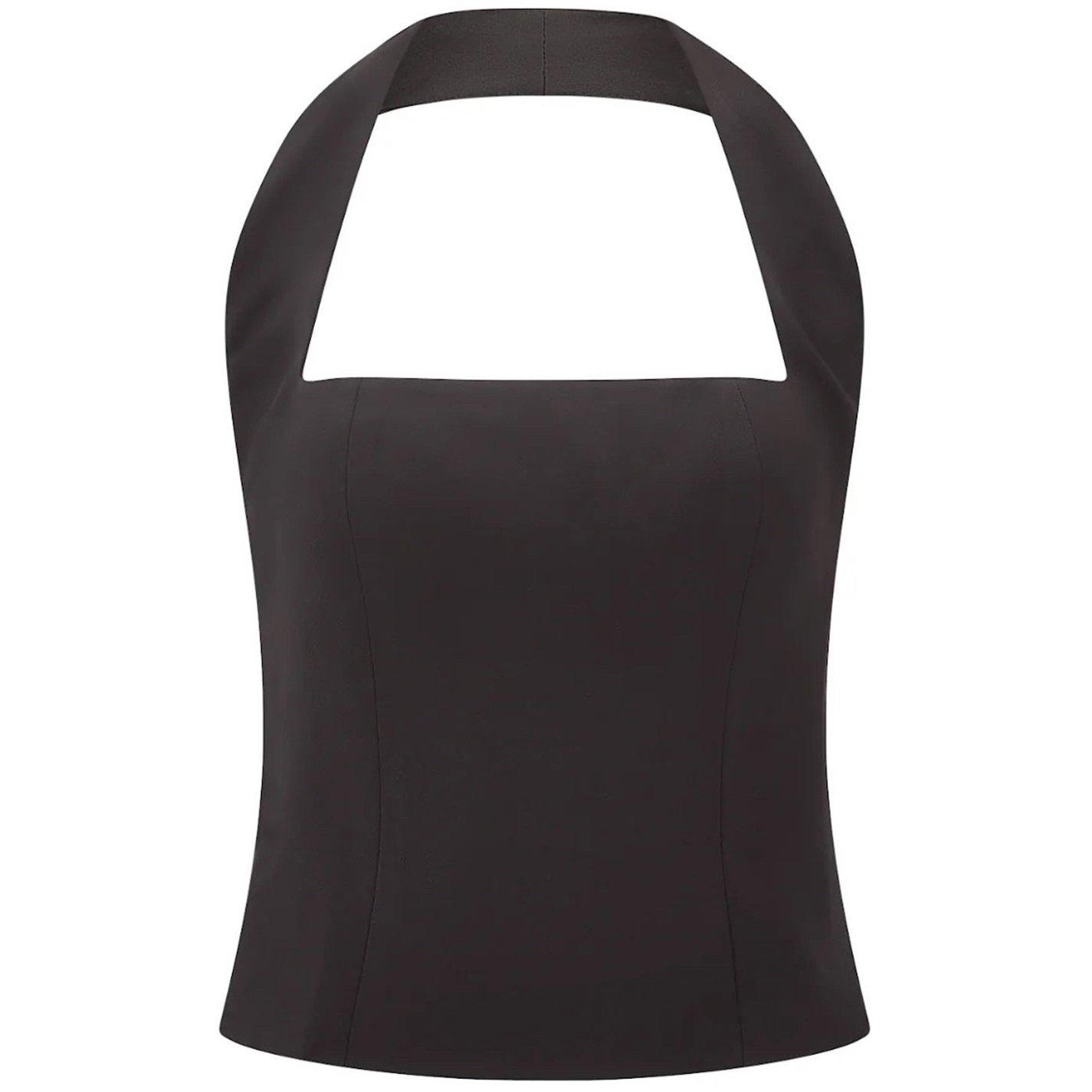 Black - Odd Muse - Ultimate Muse Halter Top - 5