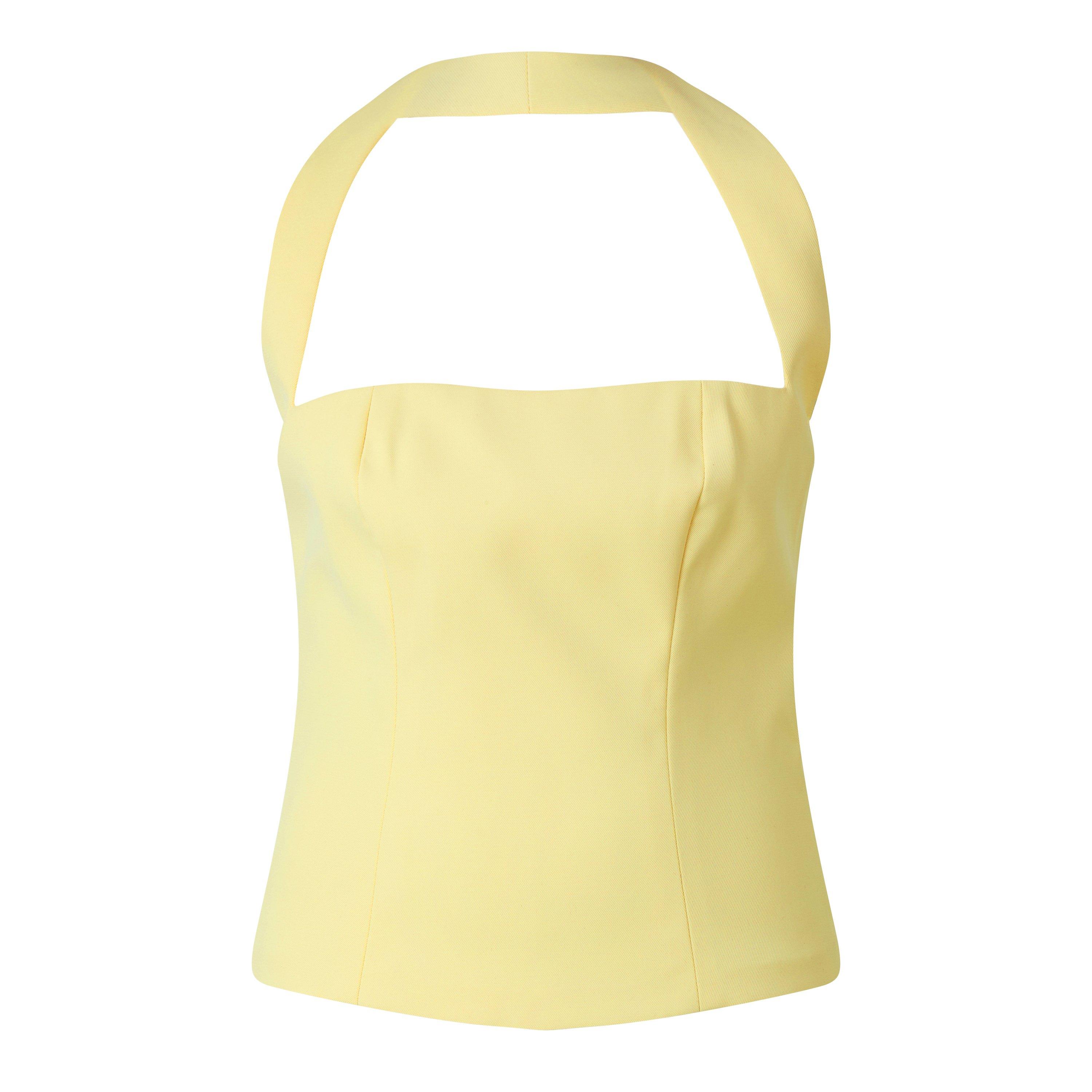 Odd Muse Ultimate Muse Halter Top - Lemon - M