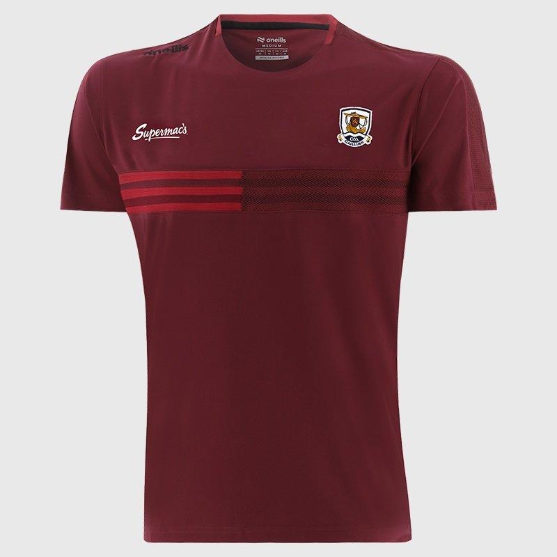 Red/Chilli/Blk - ONeills - Galway Nepal Crew Neck T-Shirt Senior