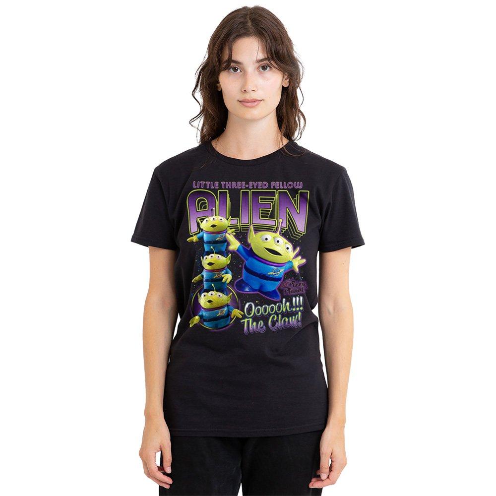 Black - Disney - Toy Story Claw Alien Homage T Shirt Black - 1