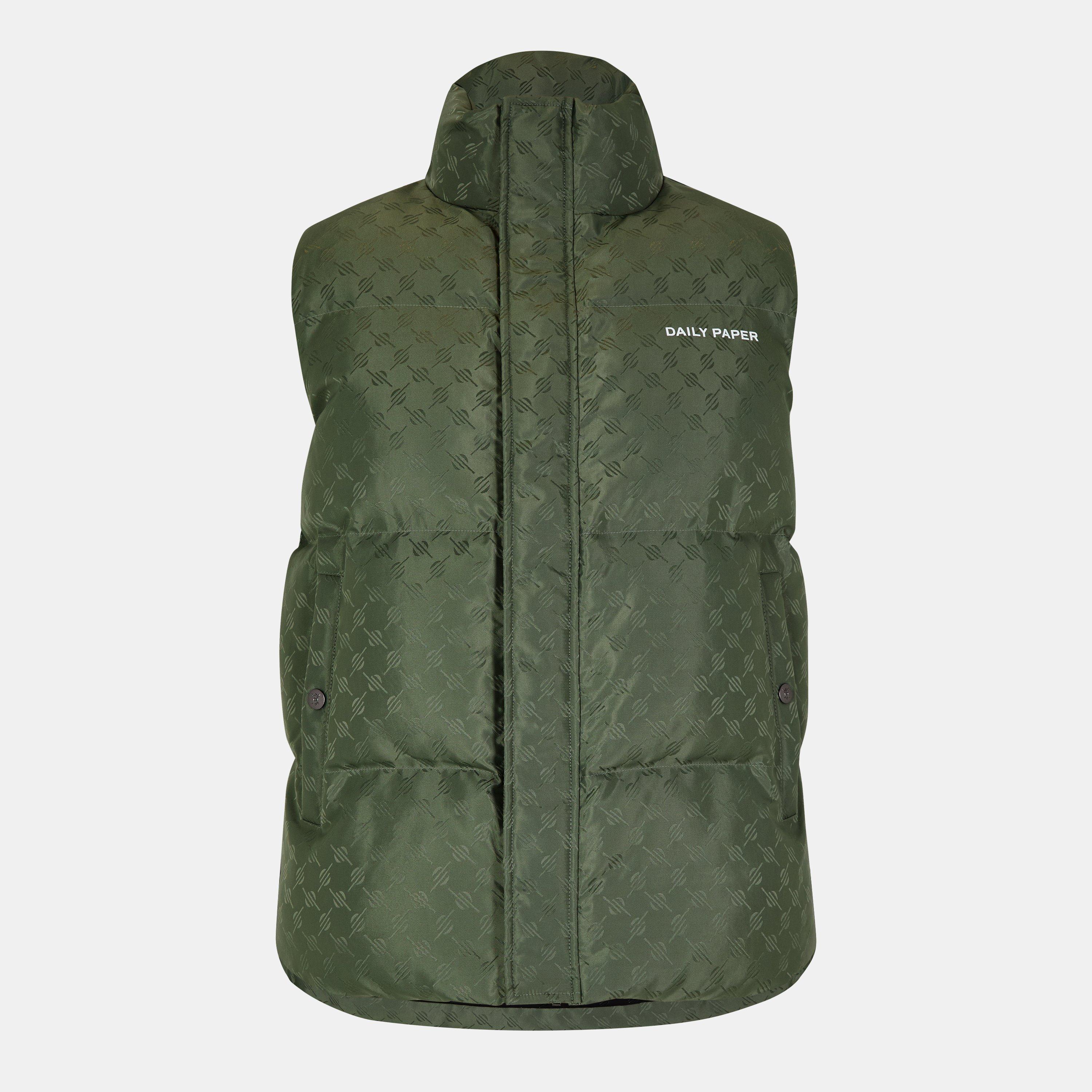Clover Green - Daily Paper - Men's Bodywarmer Insulated Sleeveless Gilet - 1