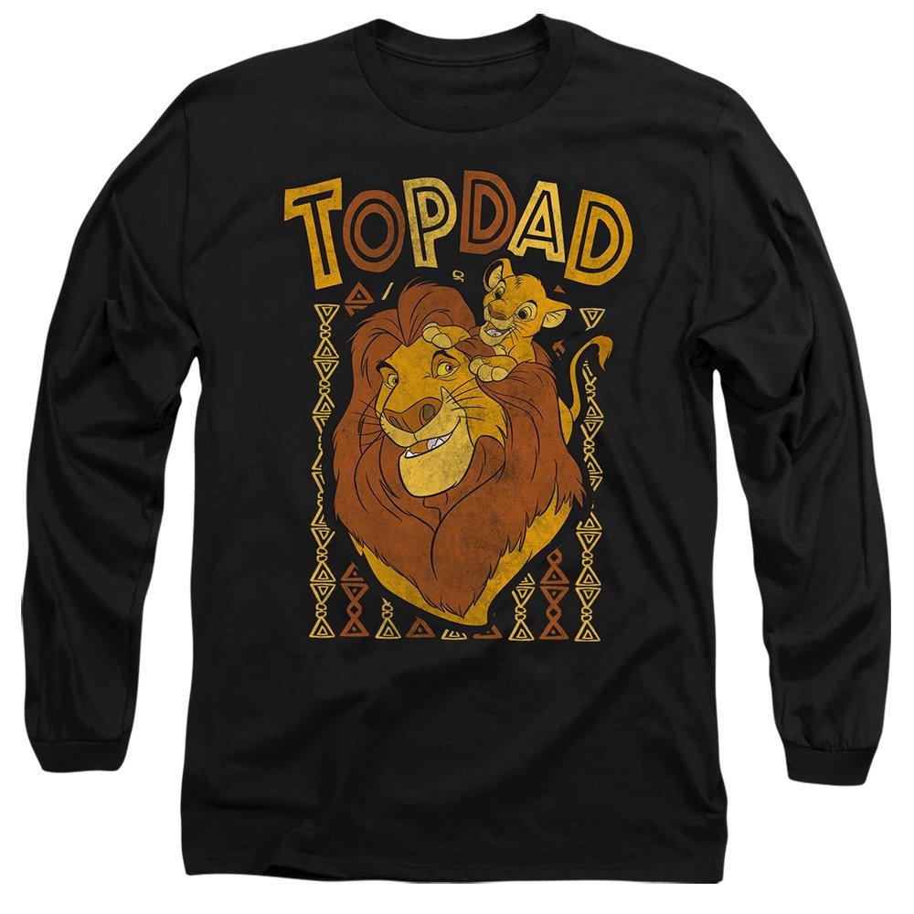 Black - Disney - The Lion King Fathers Day Mufasa Top Dad Long Sle - 1