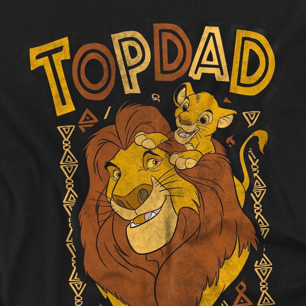 Black - Disney - The Lion King Fathers Day Mufasa Top Dad Long Sle - 2