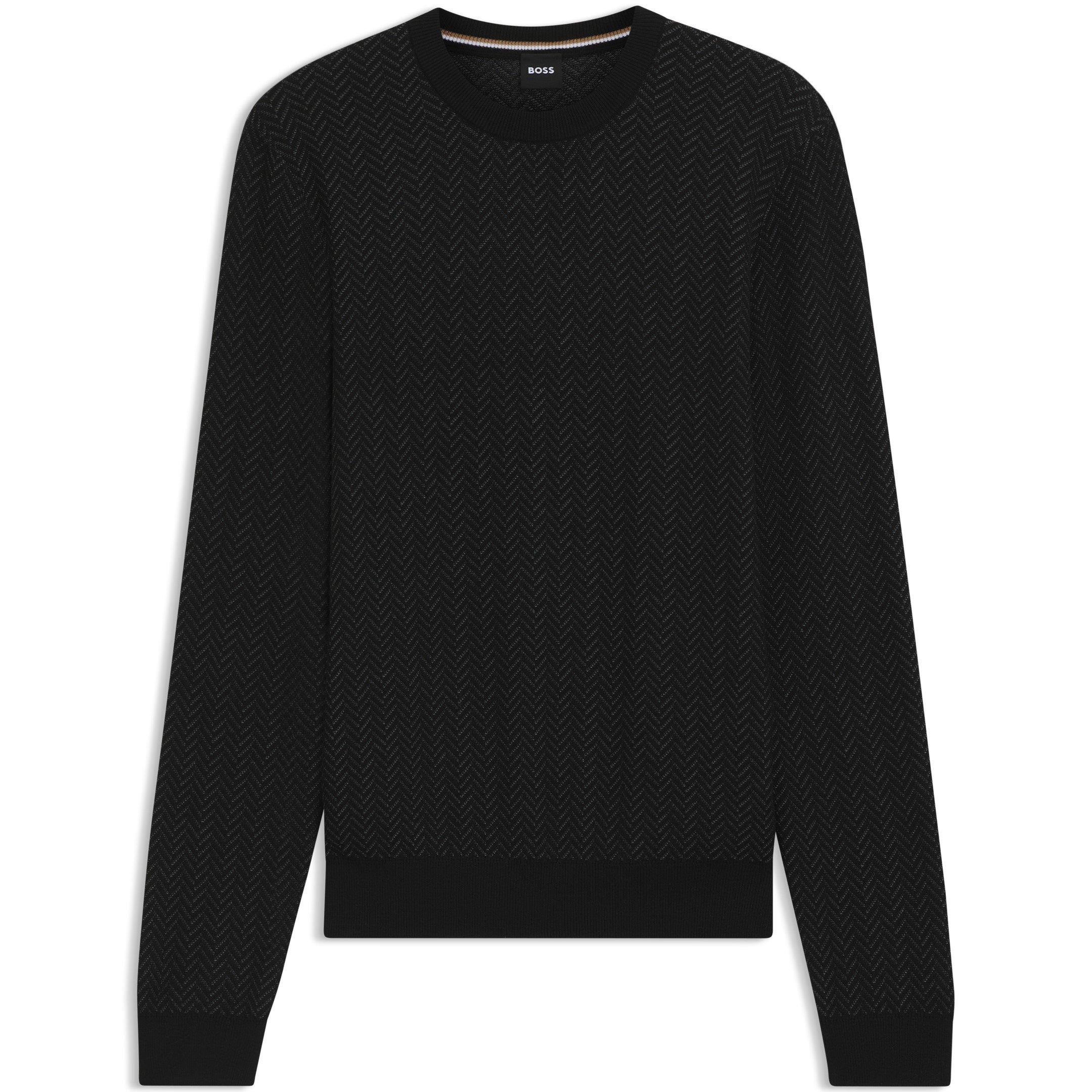 Boss Crew Jumper - Black 001 - Small