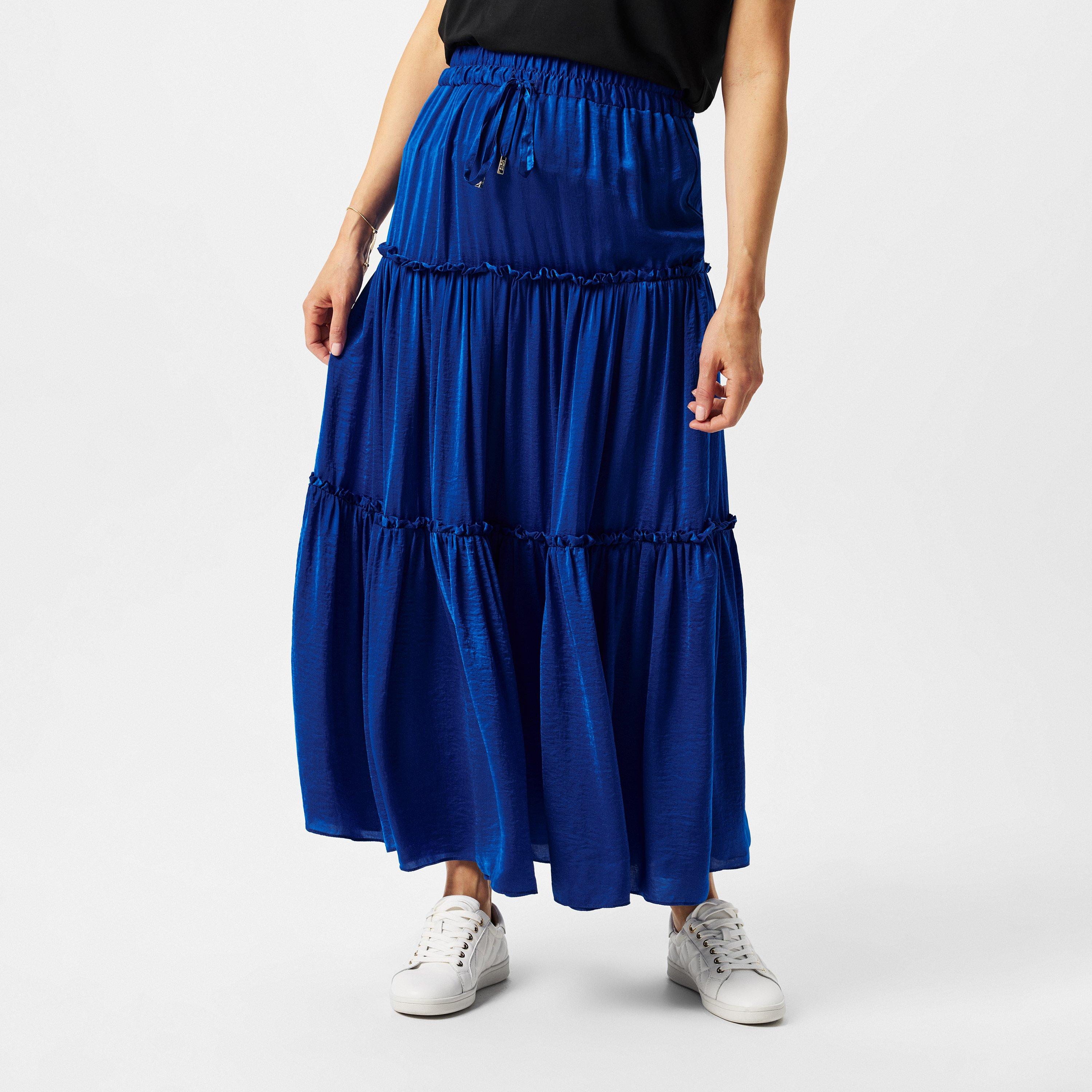 Blue - Biba - Maxi Skirt - 3