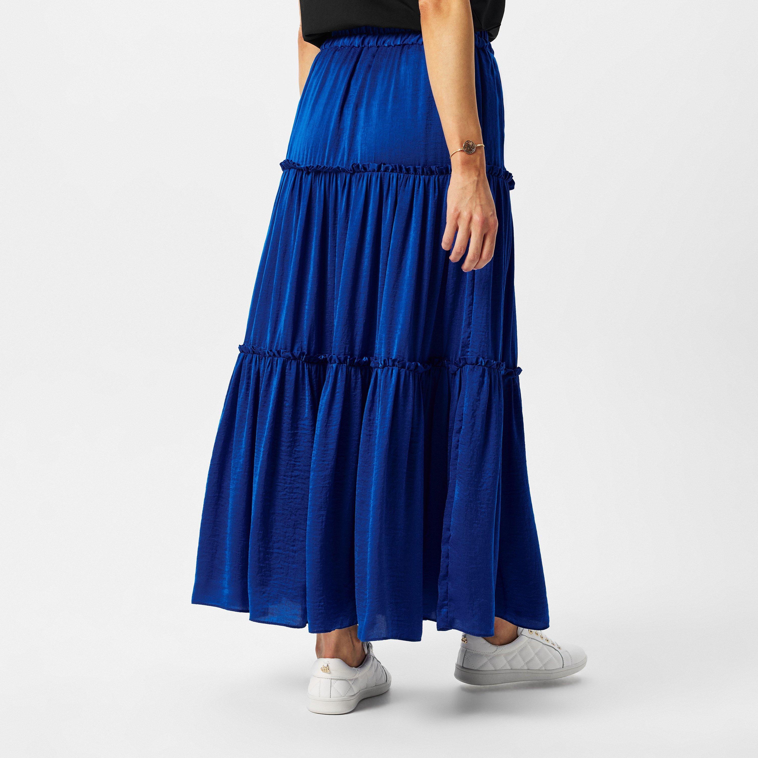 Blue - Biba - Maxi Skirt - 4