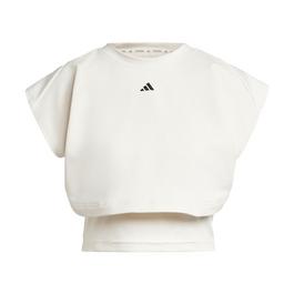 adidas Power Boxy French Terry 3-Stripes Tank Top Womens