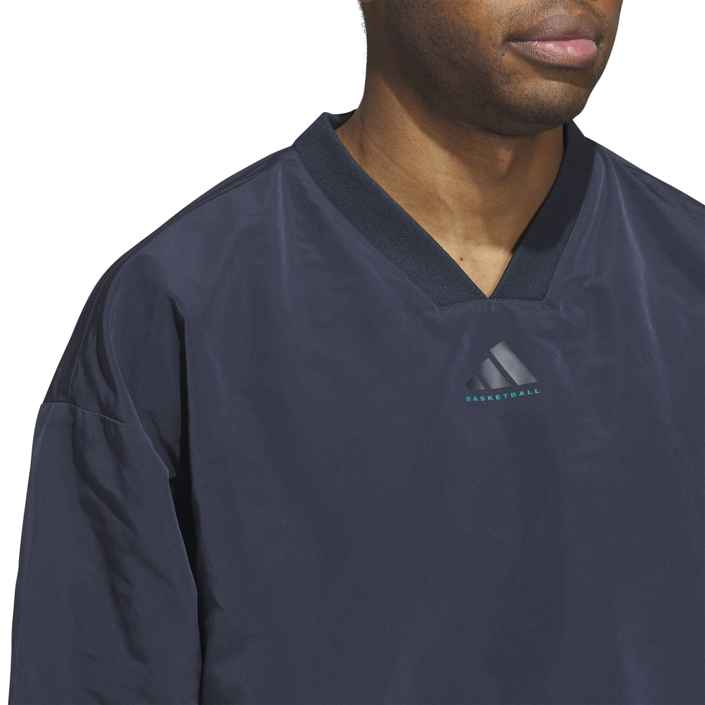 adidas | Basketball Woven Crewneck Sweatshirt Mens | Crew