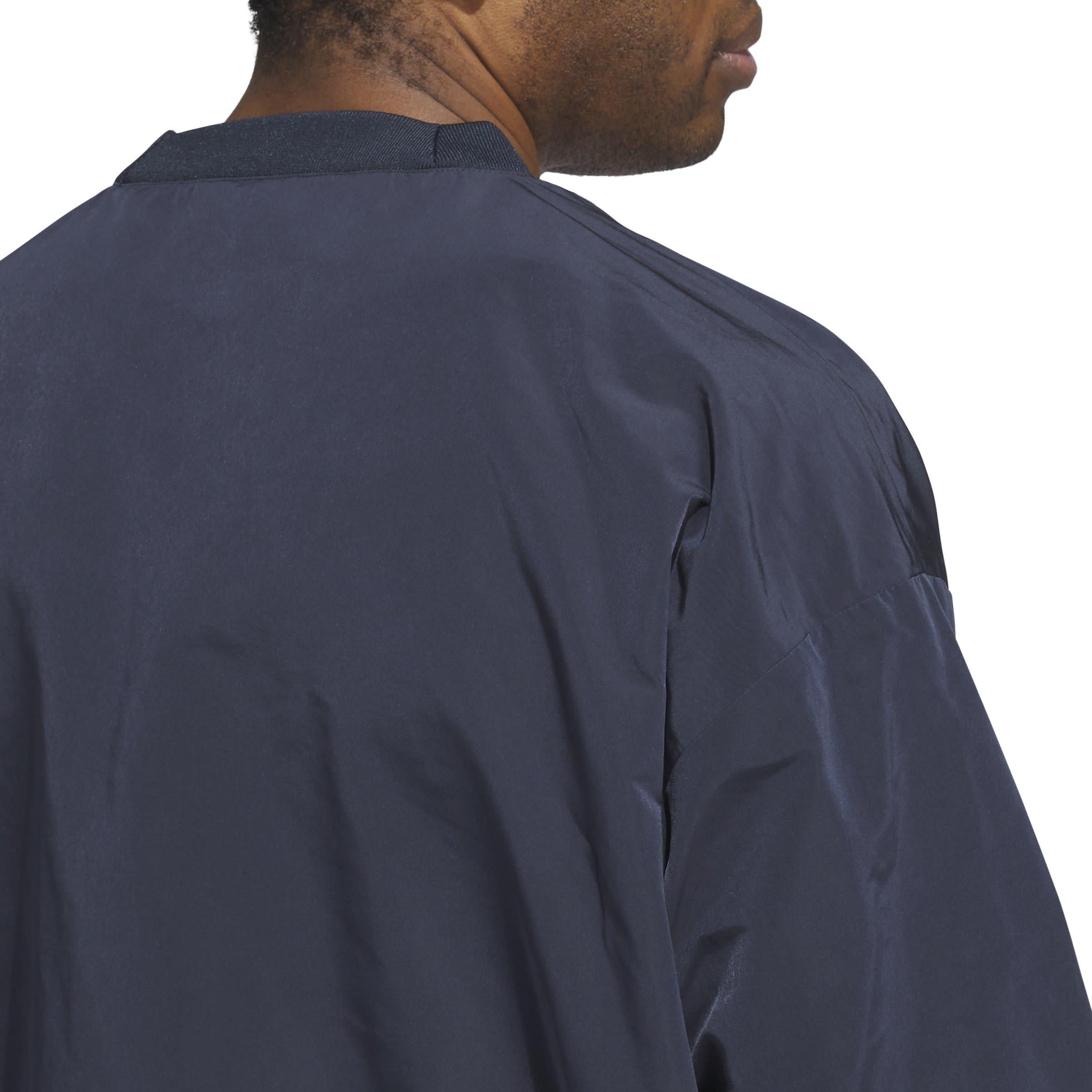 Aurora Ink - adidas - Basketball Woven Crewneck Sweatshirt Mens - 9