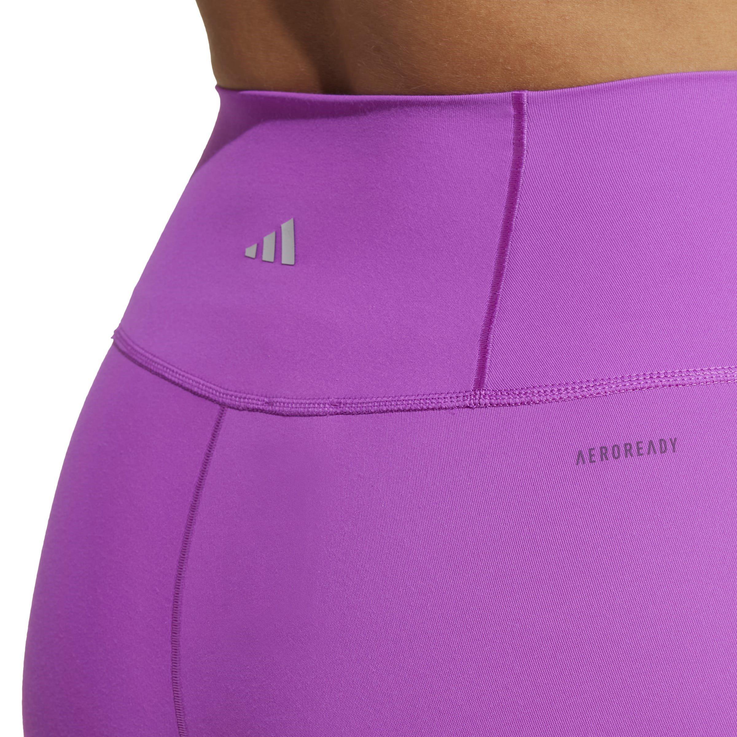 Explosão Roxa - adidas - All Me 7/8 Leggings Womens - 5